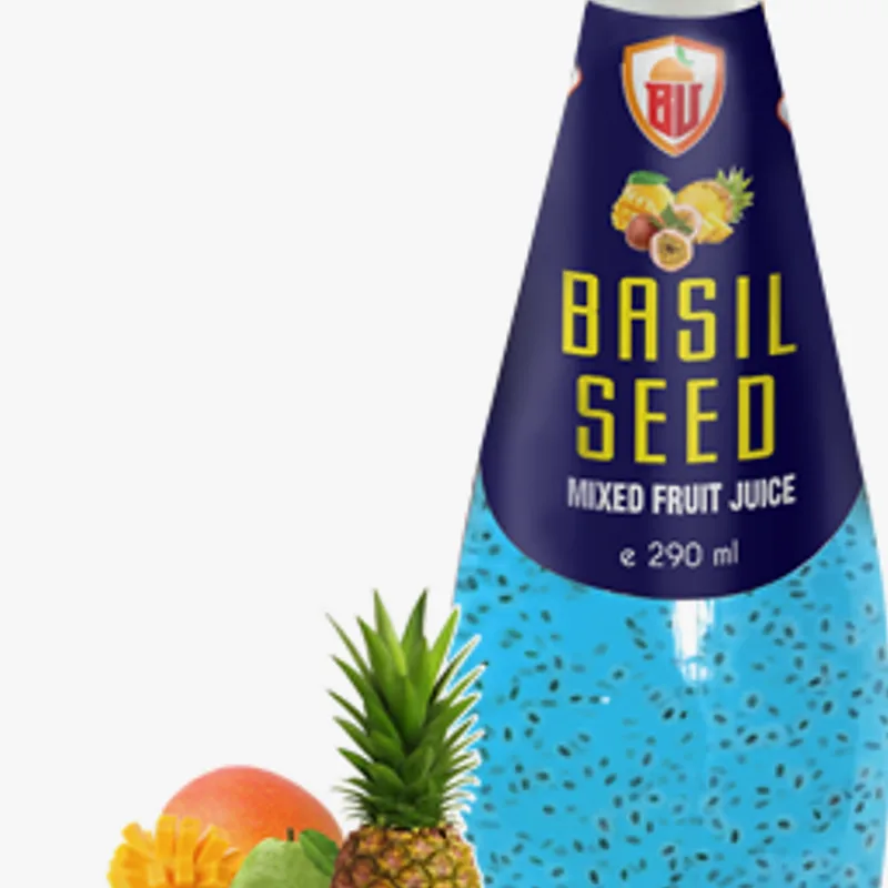 MT Manha Basil Seed Mixed Fruits 290ml