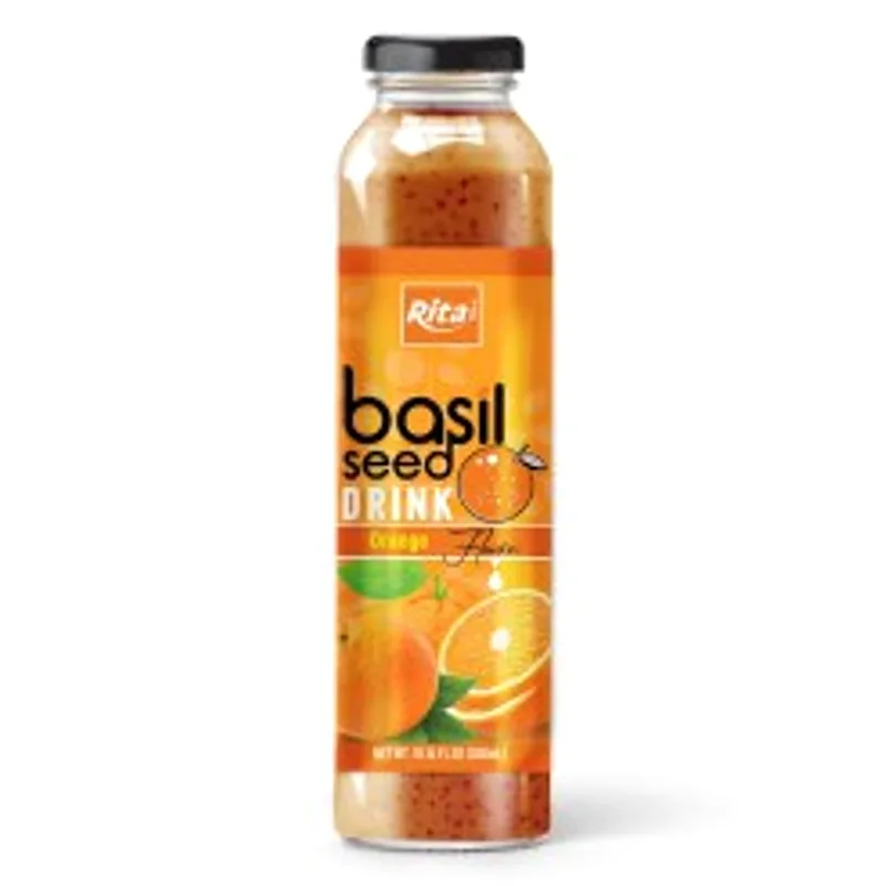 MT Orange Juice With Basil Sheed 290ml