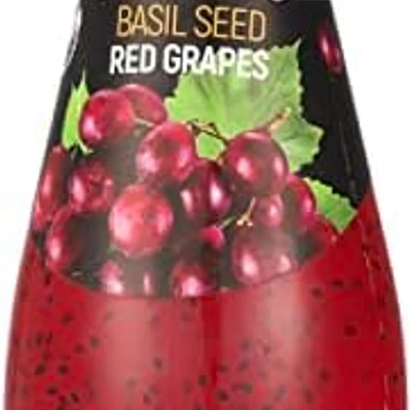 MT Red Grape Juice With Basil Sheed 290ml
