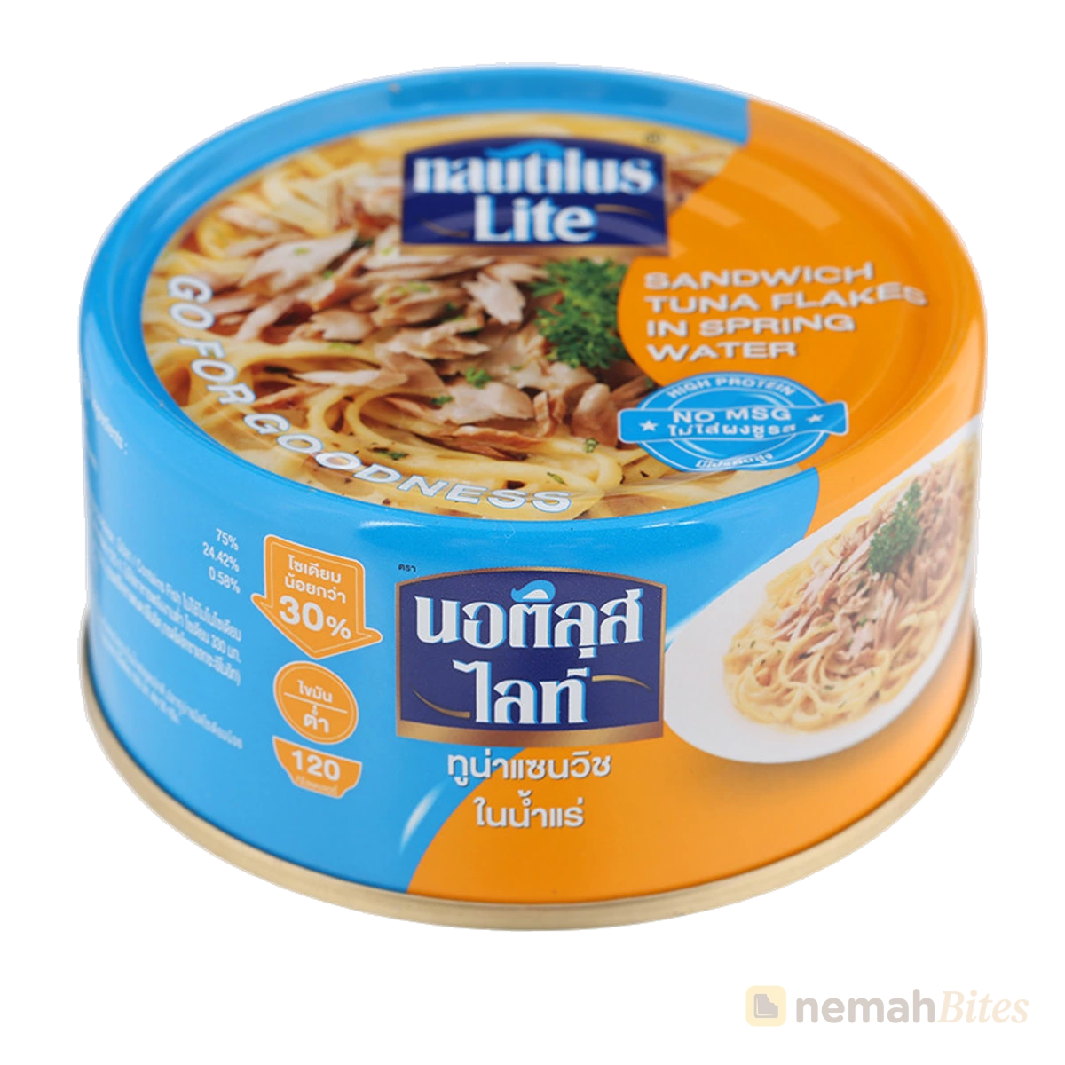 Nautilus Tuna 165g Lite Sandwich Flakes in Spring Water