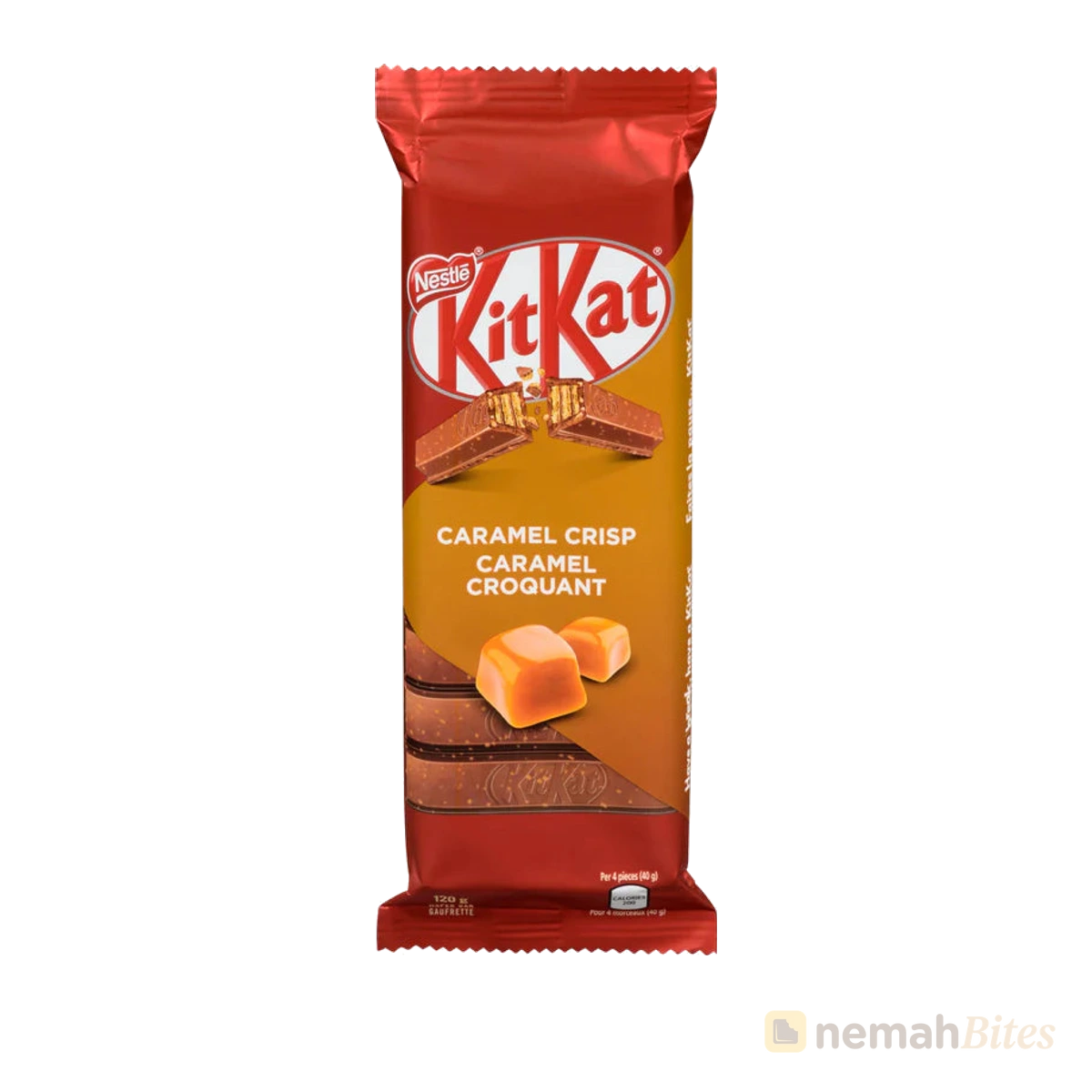 Nestlé KitKat Caramel Crisp Chocolate 120g
