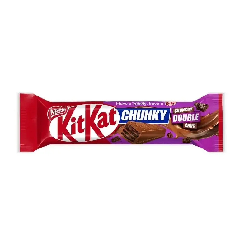Nestlé KitKat Chocolate 160g 4 Bars Chunky Dark