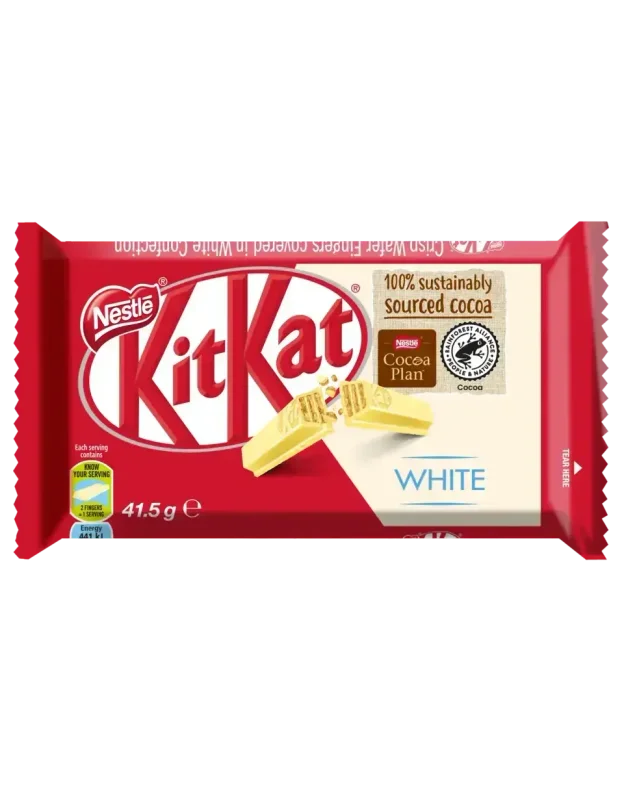 Nestlé KitKat Chocolate White 106 Calories 20.7