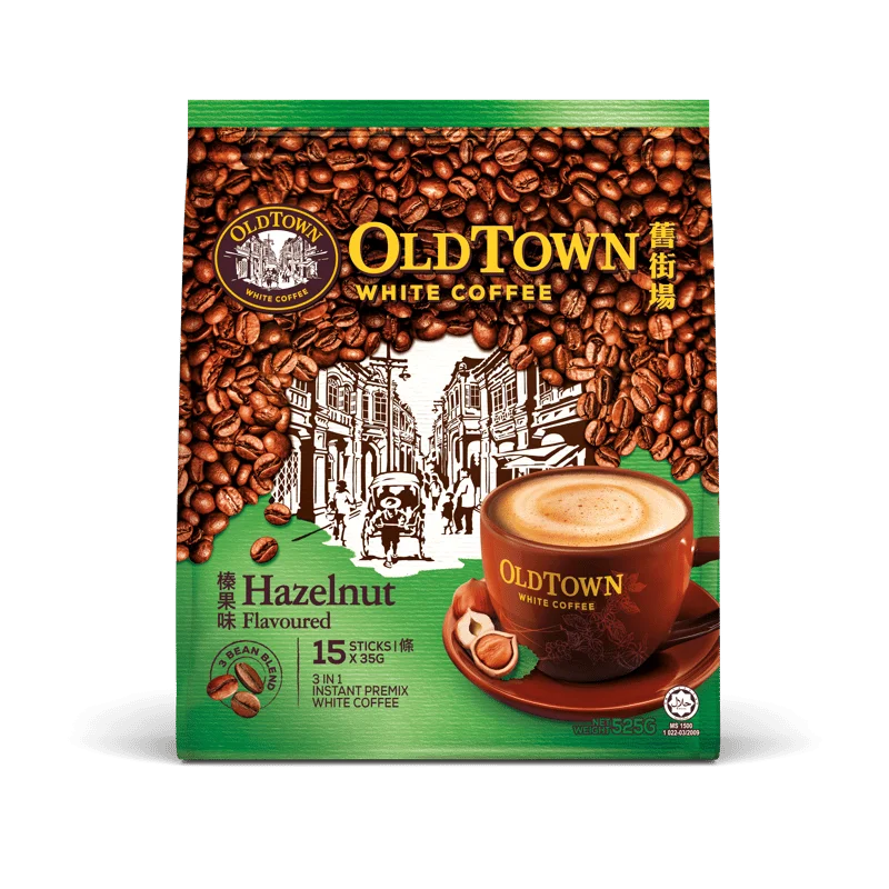 Old Town Hazelnut Flavoured Coffee 35g Old Town Hazelnut Flavoured Coffee 35g