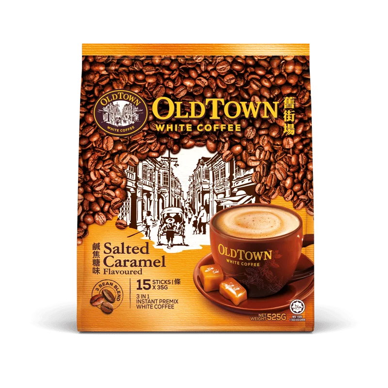 Old Town White Coffee 31.6g Salted Caramel Old Town White Coffee 31.6g Salted Caramel