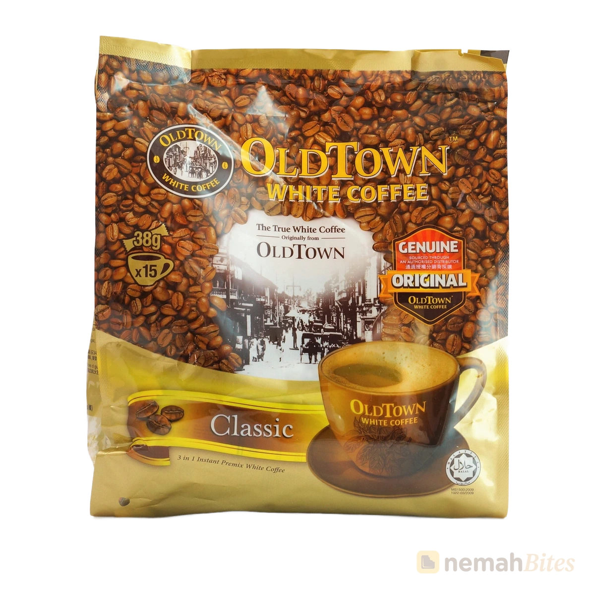 Old Town White Coffee Classic 15 Sticks 525g Old Town White Coffee Classic 15 Sticks 525g