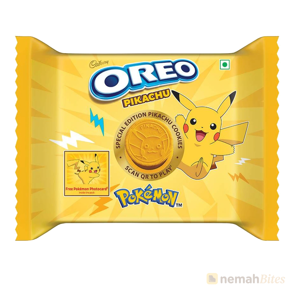 Oreo Biscuit Pikachu Pokemon 108.55g Oreo Biscuit Pikachu Pokemon 108.55g