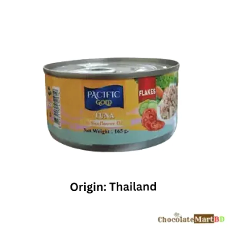 Pacific Gold Flakes Tuna 165g Sunflower Oil