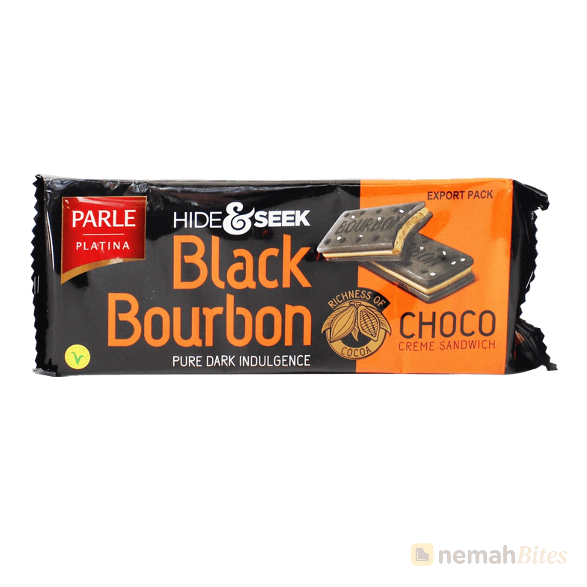 Parle Hide & Seek Biscuit Black Bourbon Choco 100g