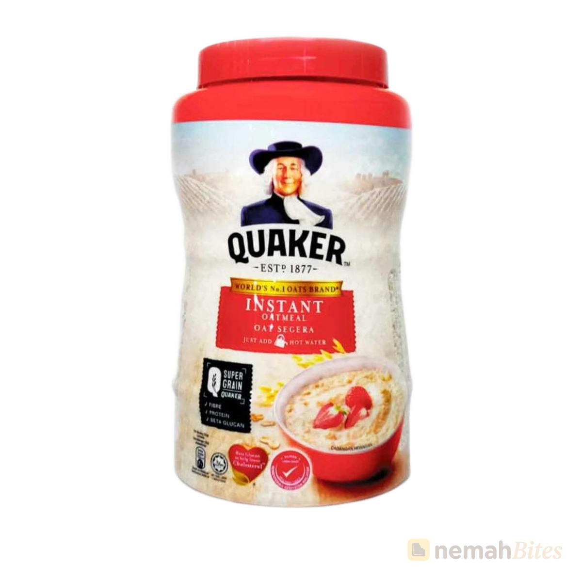 Quaker Instant Oat Meal 1kg Jar