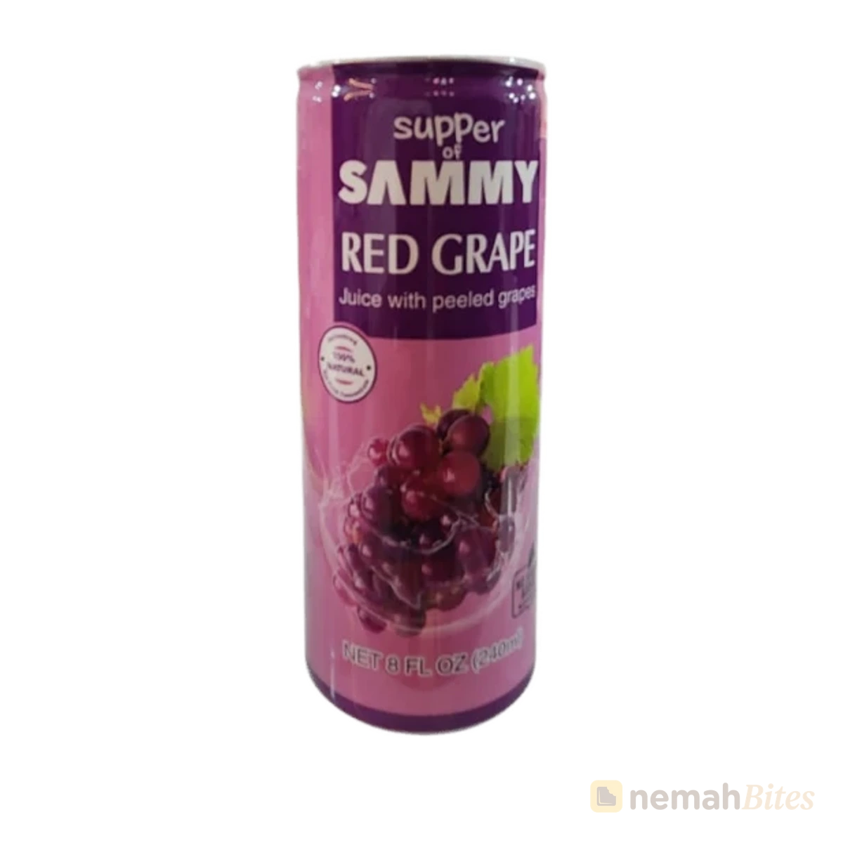 Sammy Red Grape Juice 240ml Can