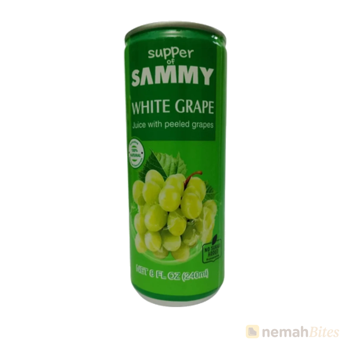 Sammy White Grape Juice 240ml Can