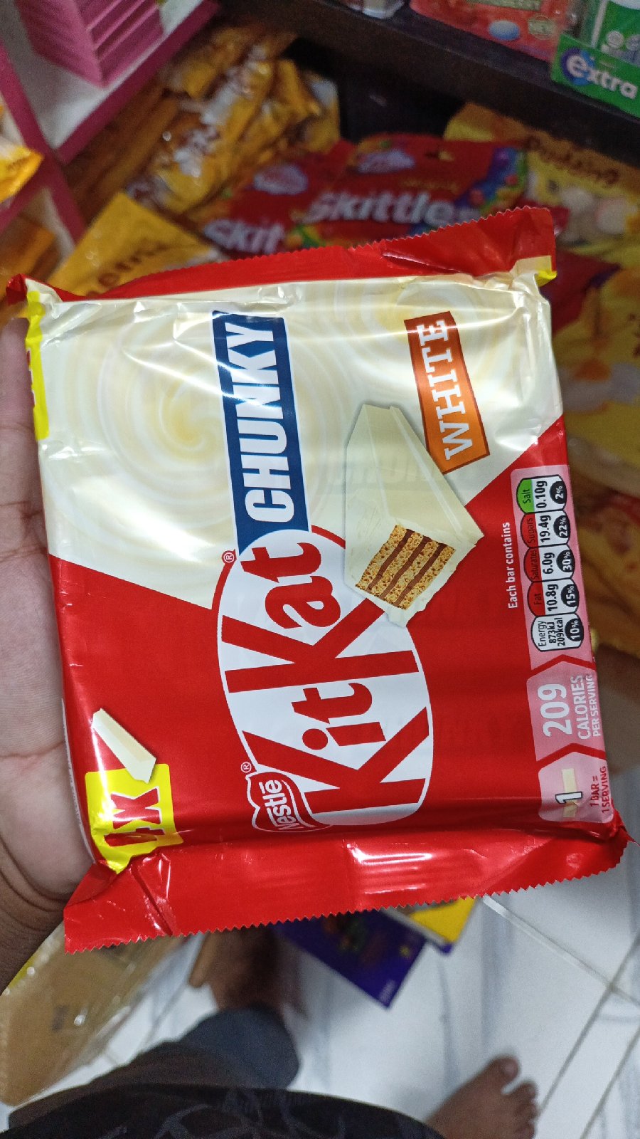 Nestlé KitKat Chunky White (4 pcs)