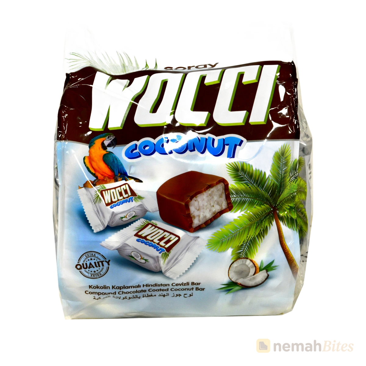 Soray Chocolate Wocci 500g Coconut