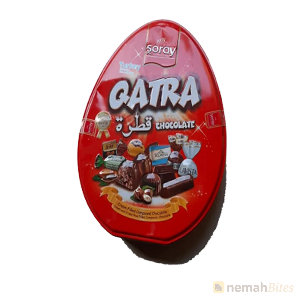 Soray Qatra Chocolate 500g Tin