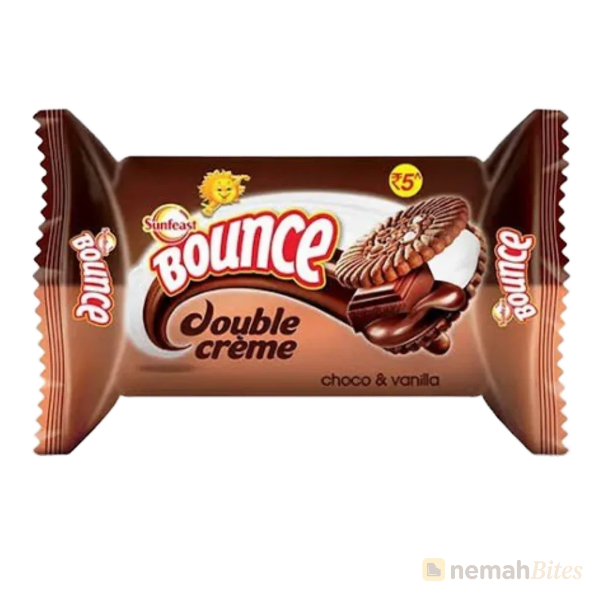 Sunfeast Bounce Biscuits Choco & Vanilla 32g