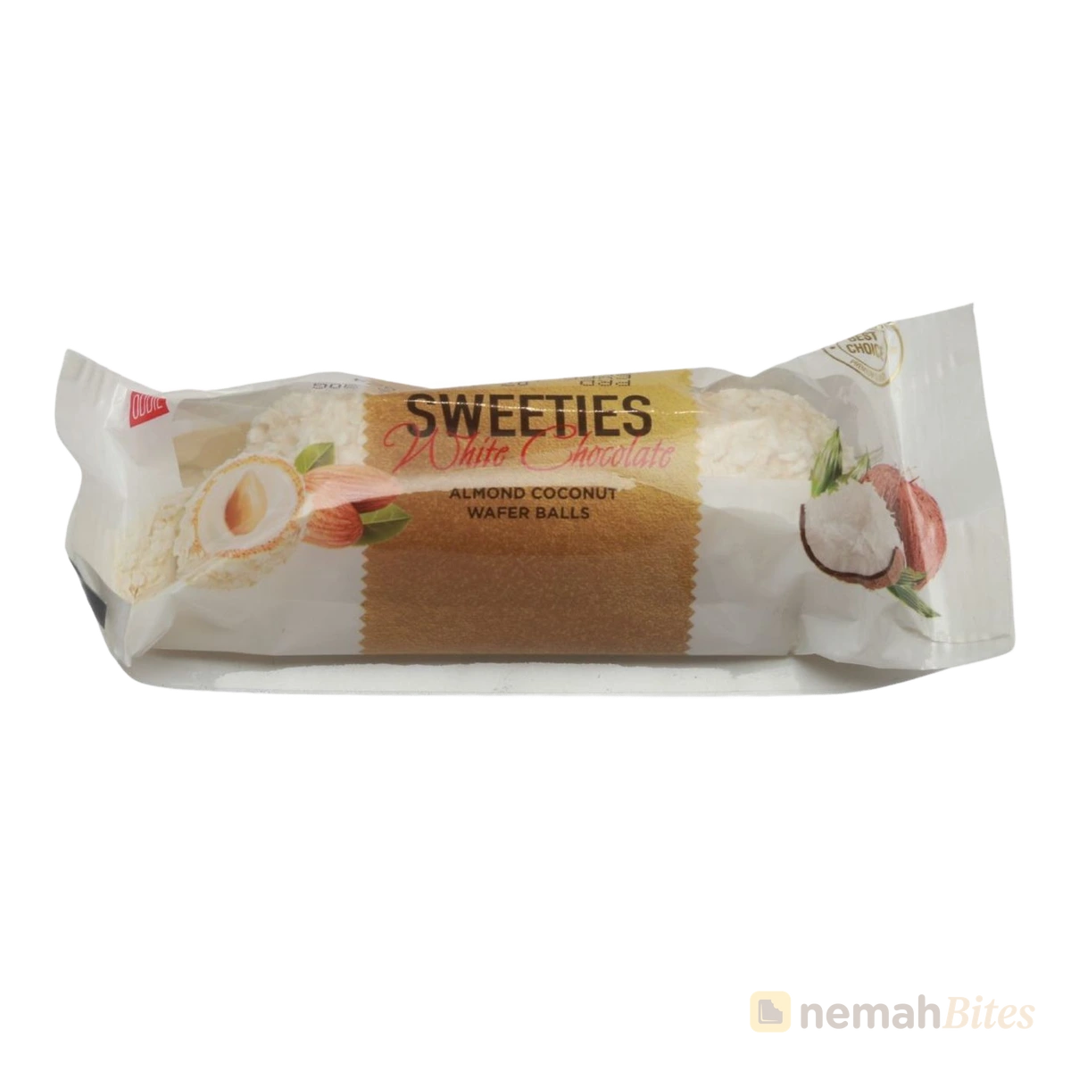 Sweeties Wafers Ball 30g White Chocolate