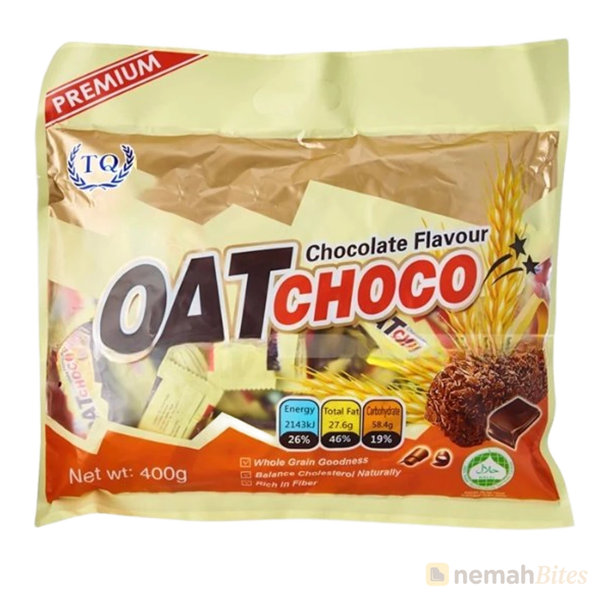 TQ Oat Choco – Chocolate Flavour Oat Snacks