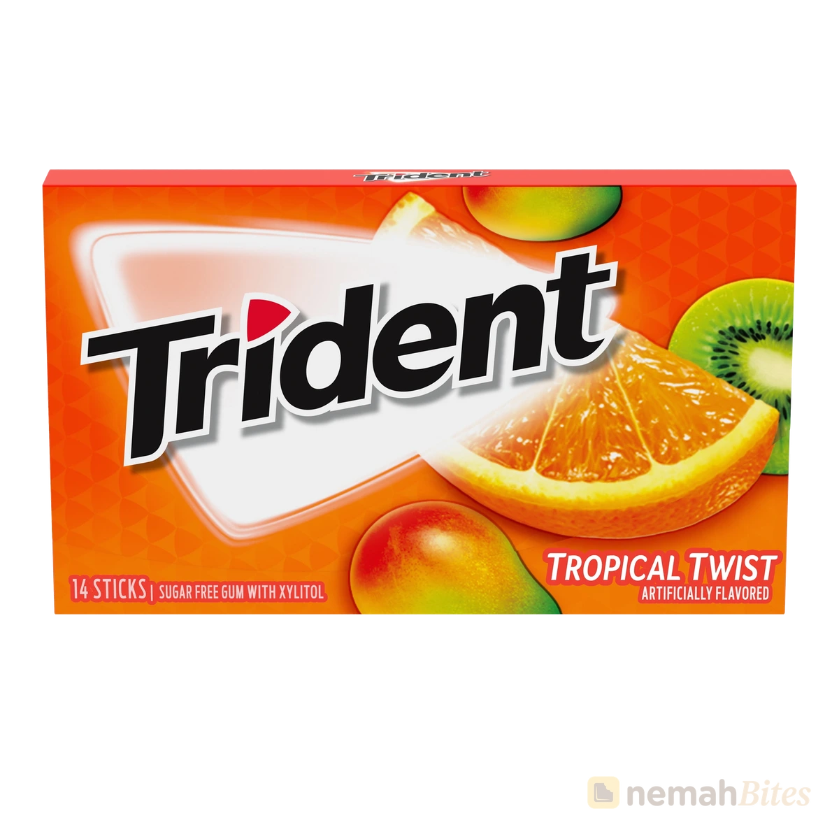 Trident Gum 14 Stick Tropical Twist