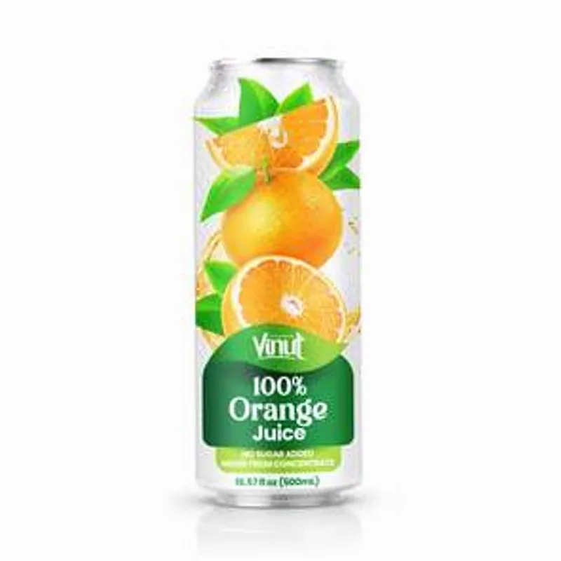 Vinut 100% Orange Juice 230ml Can