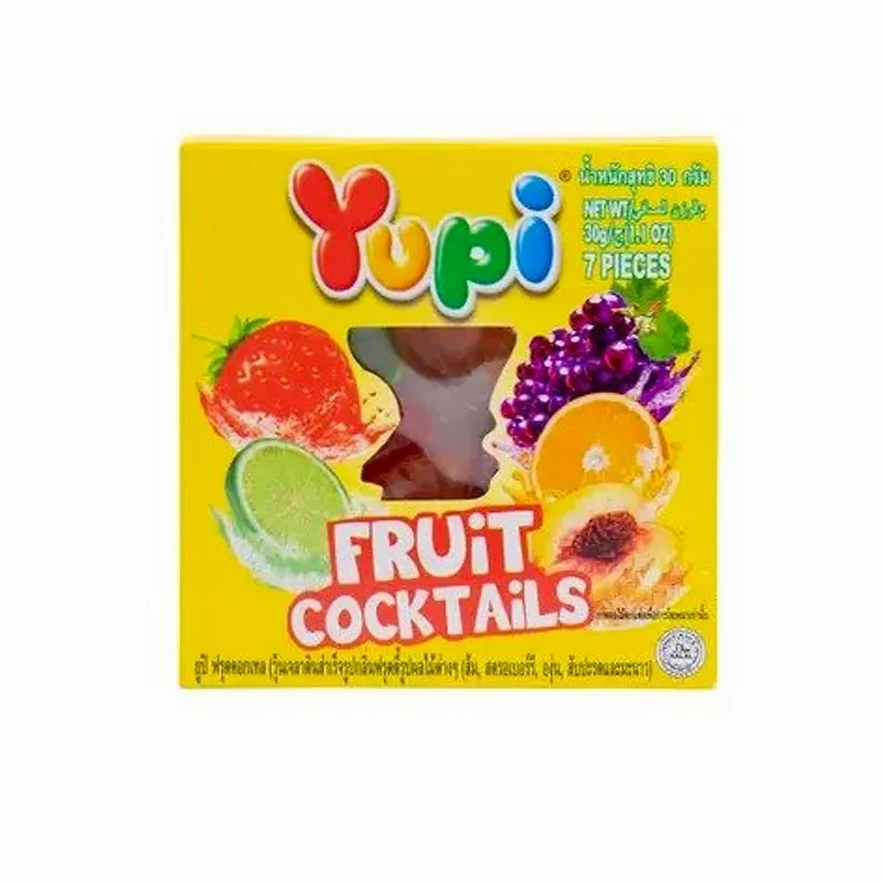 Yupi Fruit Cocktails 14g