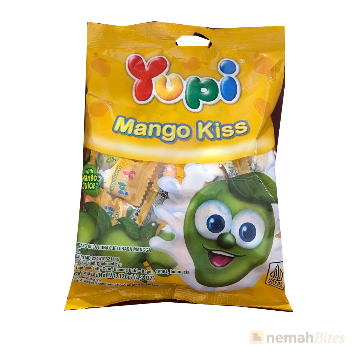 Yupi Mango Kiss Candy 120g